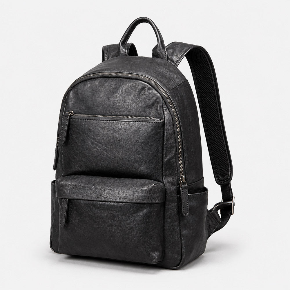 Commuter Leather Backpack