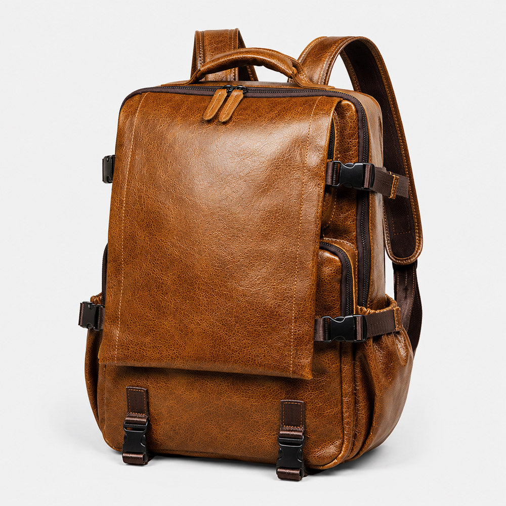 Premium Leather Backpack for Men