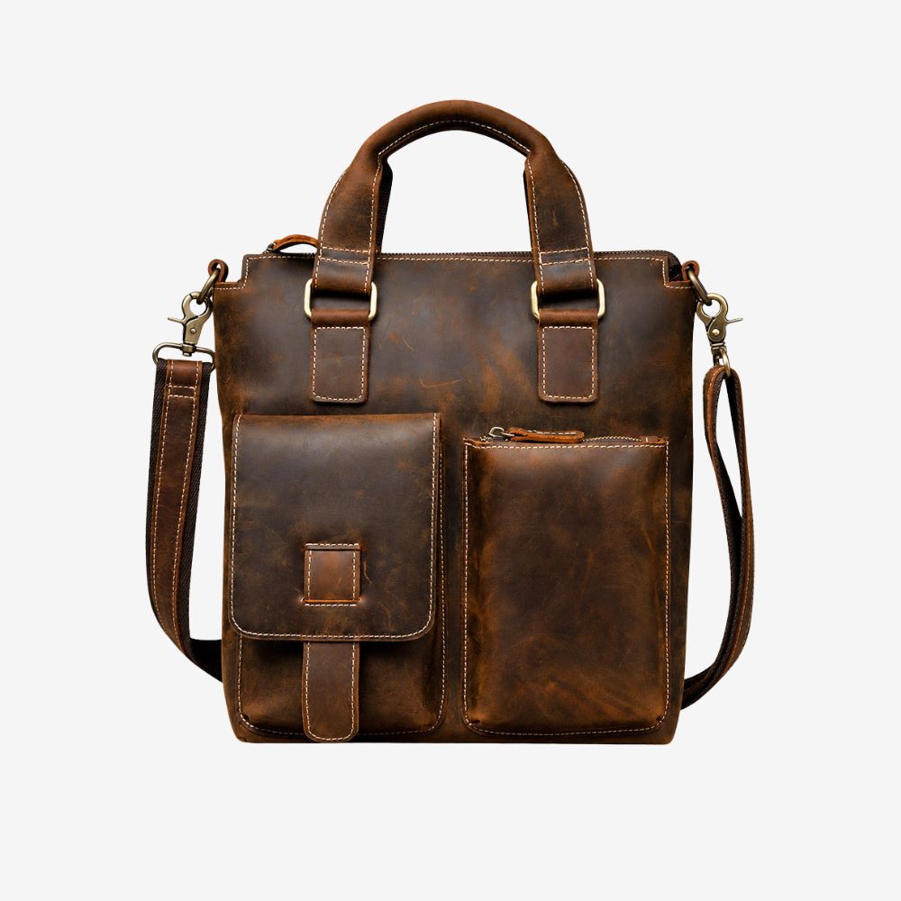 leather laptop bags for men