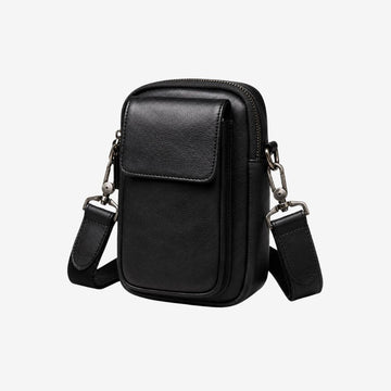 leather shoulder bag offer minimalist look