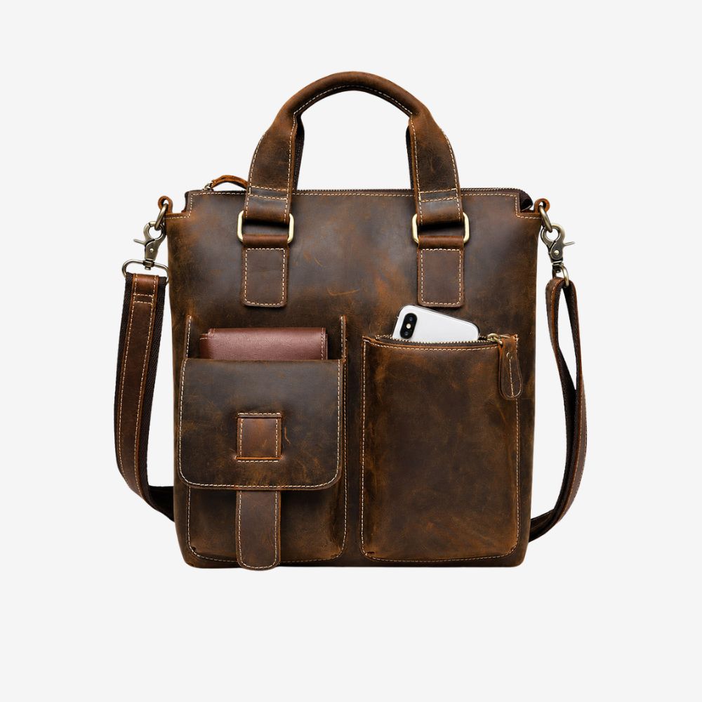 leather laptop bags for men