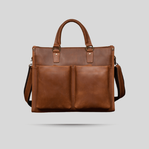 Leather laptop and work bags
