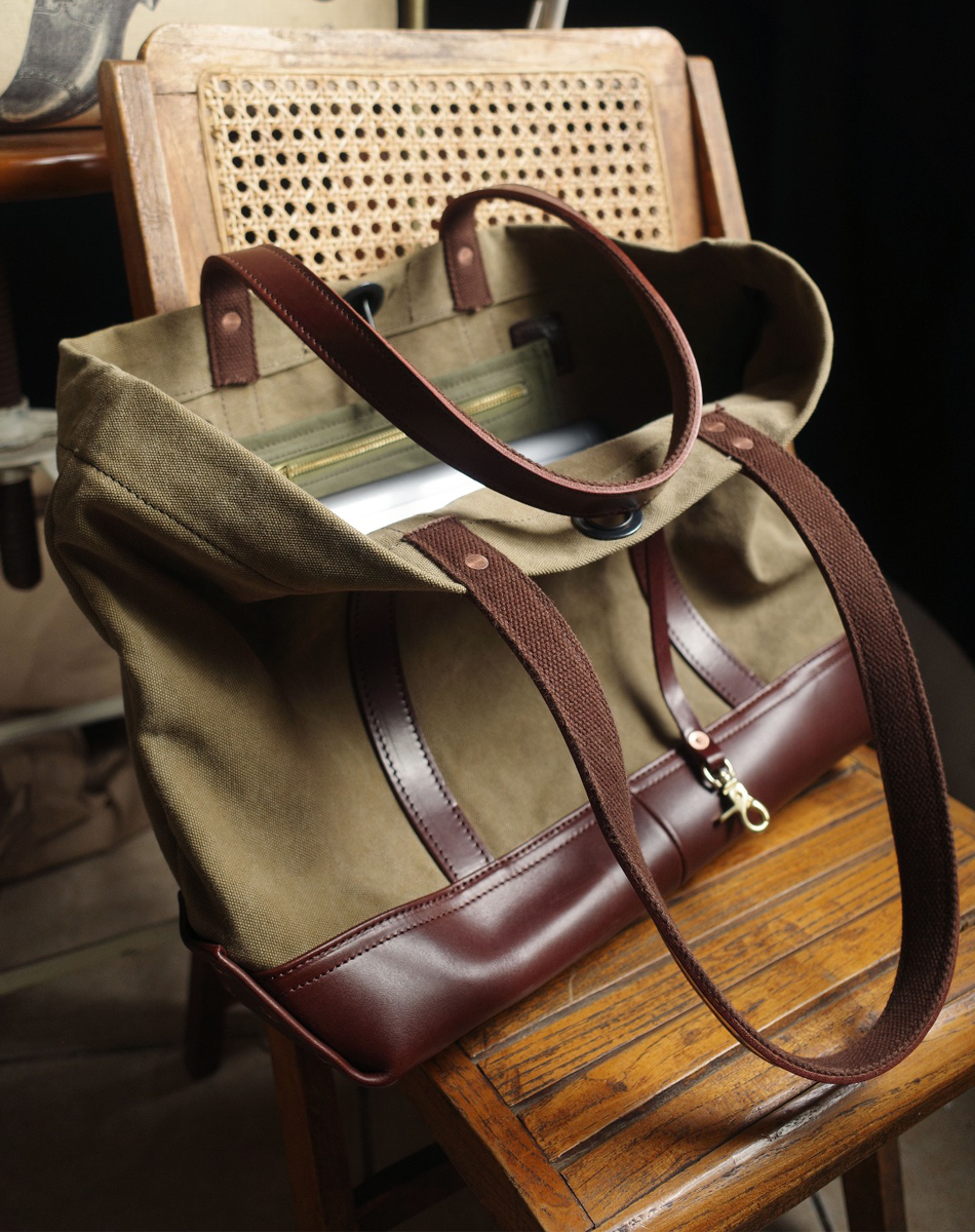 Leather Tote Bag