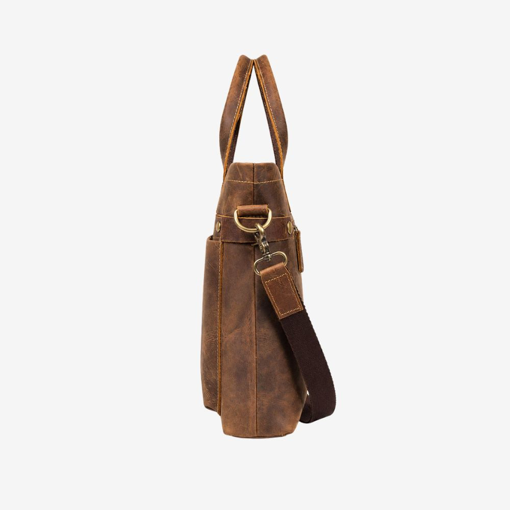 men’s leather laptop bag