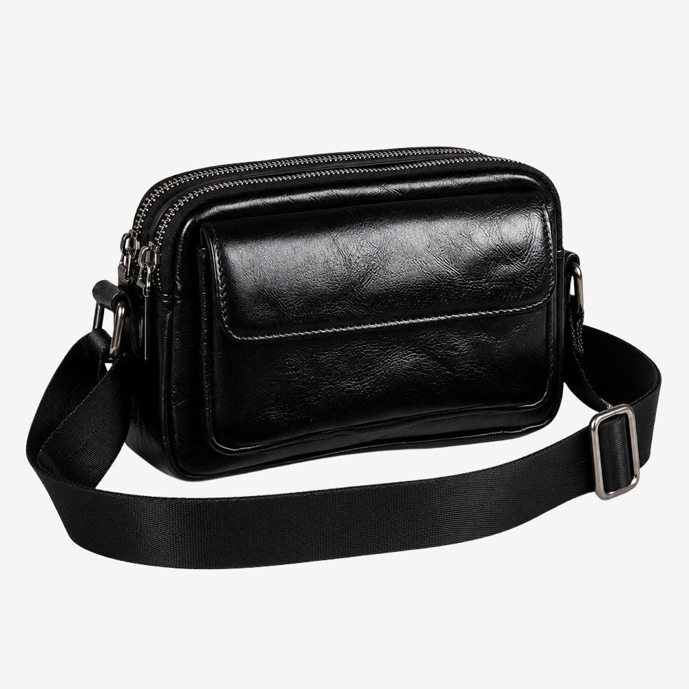 black crossbody bag