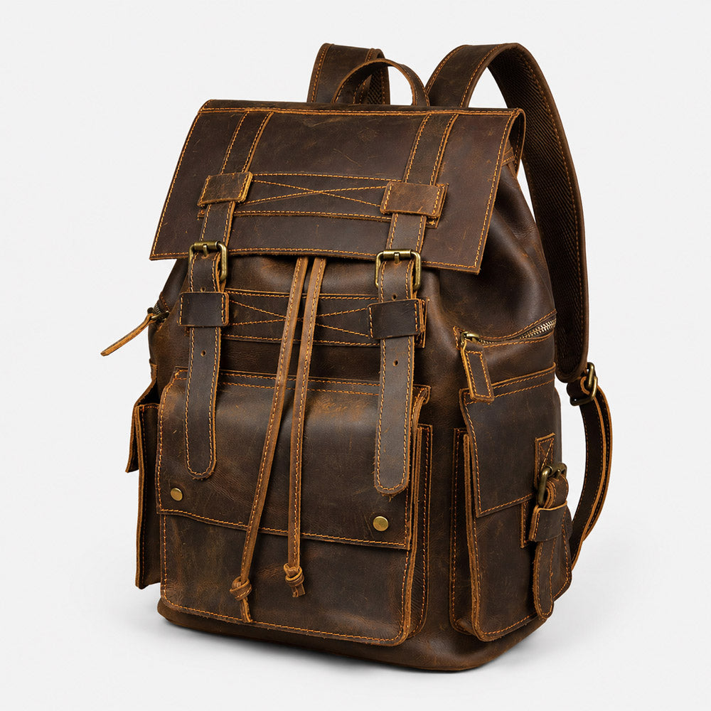Leather Backpack for Men