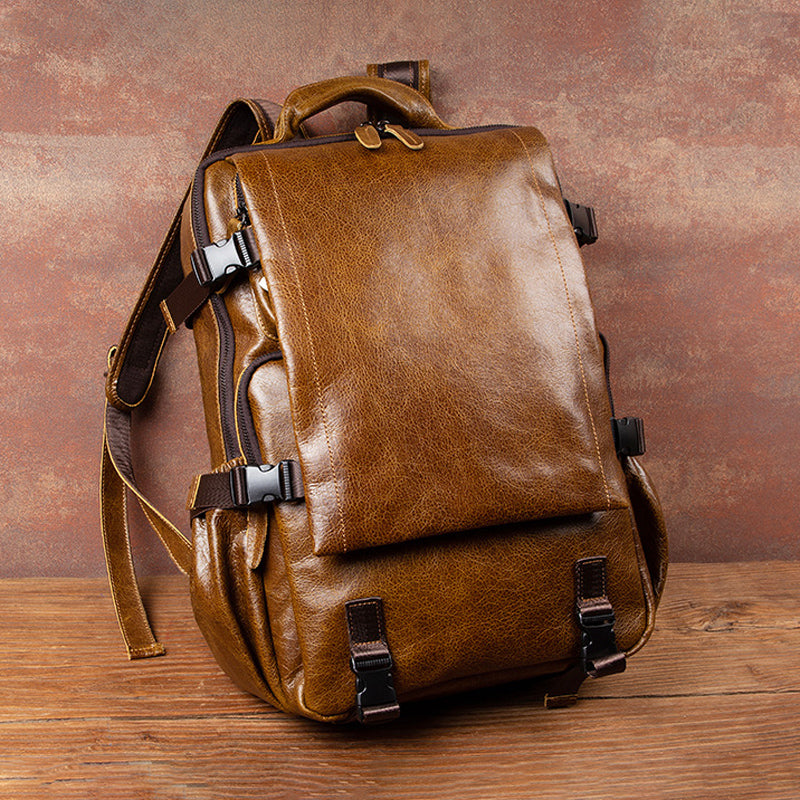 Premium Leather Backpacks for Men