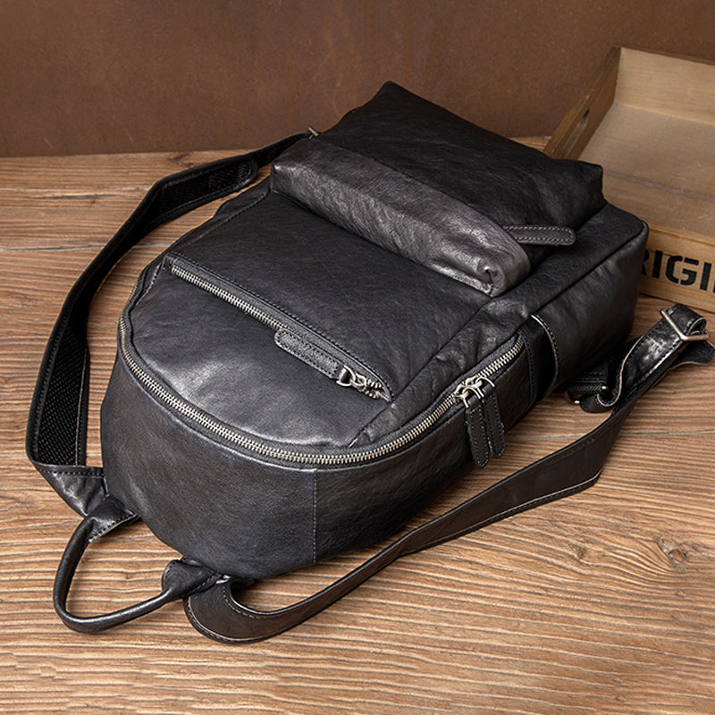 Sleek Sophistication Built Into a Premium Womens Leather Backpack