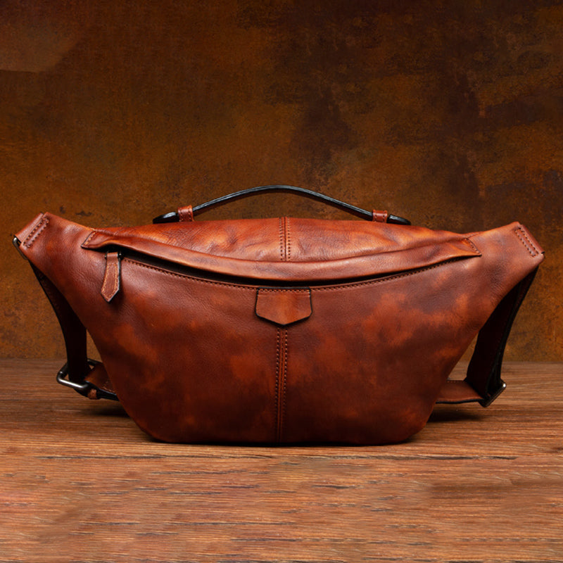 borsa a marsupio o a fascia in pelle