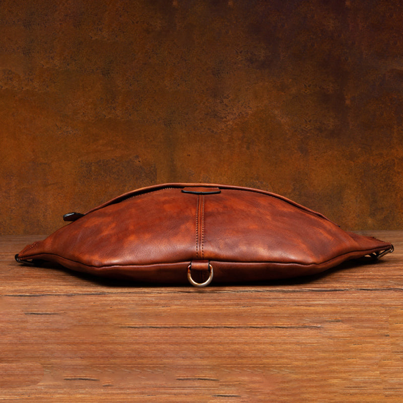 Supple Hand-Finished Hide with Dual-Mode Strapping Versatility