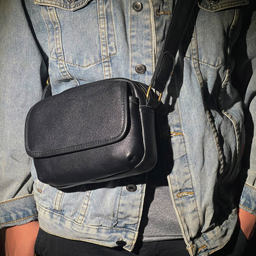 leather men’s messenger bag