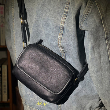 leather mens crossbody bag