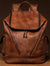 mens leather backpack
