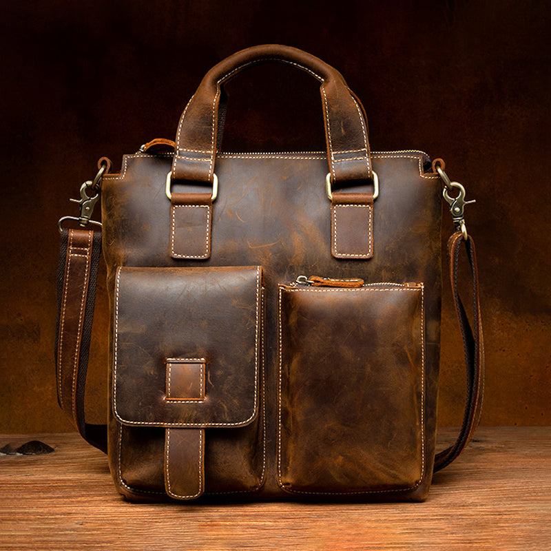leather laptop bags for men
