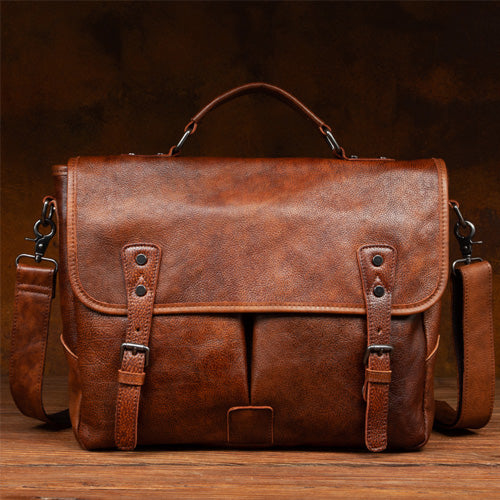 leather laptop bag for men