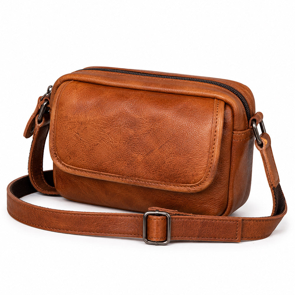 leather mens shoulder bag