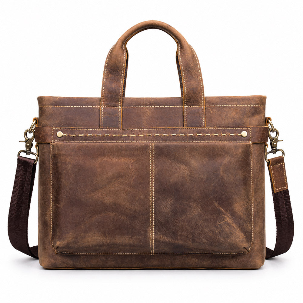men's leather briefcase