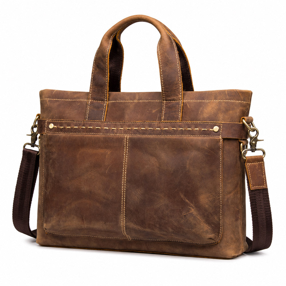 men's leather briefcase